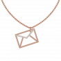 The Love Message Diamond Charm Pendant