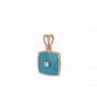 The Diamond Enamel Pendant