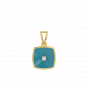 The Diamond Enamel Pendant