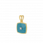 The Diamond Enamel Pendant