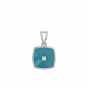 The Diamond Enamel Pendant