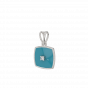 The Diamond Enamel Pendant