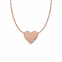The Heart shaped Diamond Pendant