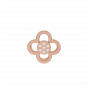 The Floral Diamond Charm Pendant