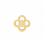 The Floral Diamond Charm Pendant