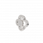 The Floral Diamond Charm Pendant