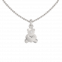 Heart N Teddy Diamond Kids Pendant