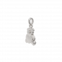 Heart N Teddy Diamond Kids Pendant
