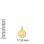Cute Heart Diamond Kids Pendant