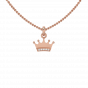 Princess Crown Diamond Kids Pendant