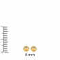 The Smiling Smily Gold Diamond Kids Earring