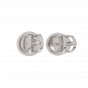 The Smiling Smily Gold Diamond Kids Earring