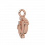 The Baby Feet Gold Diamond Kids Pendant