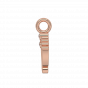 The Baby Feet Gold Diamond Kids Pendant
