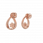 Flower Pot Diamond Earrings