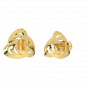 The Golden Whirl Diamond Studs Earrings