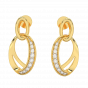 Oh Beauty Gold Diamond Earrings