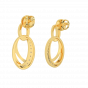 Oh Beauty Gold Diamond Earrings