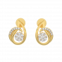 Gold Dazzle Drops Diamond Earrings