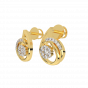 Gold Dazzle Drops Diamond Earrings
