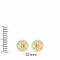 The Classic Gold Diamond Earrings