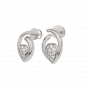 The Glam Drop Gold Diamond Earrings