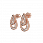 The Droplets Gold Diamond Earrings