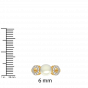 The Pearl Treat Gold Diamond Ring