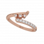 The Mystery Flow Gold Diamond Ring