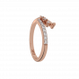 The Mystery Flow Gold Diamond Ring