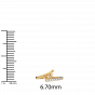 The Mystery Flow Gold Diamond Ring