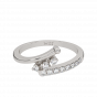 The Mystery Flow Gold Diamond Ring