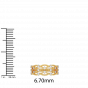 Heavens Gold Diamond Ring