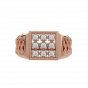 The Perfect Nine Gold Diamond Men's Ring