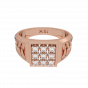 The Perfect Nine Gold Diamond Men's Ring