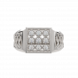 The Perfect Nine Gold Diamond Men's Ring