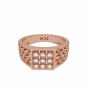 The Diamond Mat Gold Diamond Mens Ring