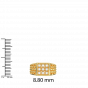 The Diamond Mat Gold Diamond Mens Ring