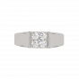 The Fashion Four Gold Diamond Men's Ring