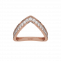 The French Glam Gold Diamond Ring