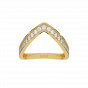 The French Glam Gold Diamond Ring