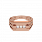 The Vogue Glow Gold Diamond Ring