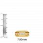The Vogue Glow Gold Diamond Ring