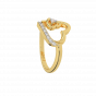 Dear Hearts Gold Diamond Heart Ring