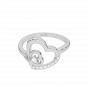 Dear Hearts Gold Diamond Heart Ring