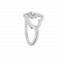 Dear Hearts Gold Diamond Heart Ring