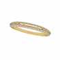 Bold N Sleek Gold Diamond Ring