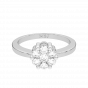Purely Floral Gold Diamond Ring