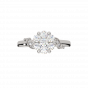 The Floral Treat Gold Diamond Ring