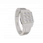 The Outwit Gold Diamond Men's Ring